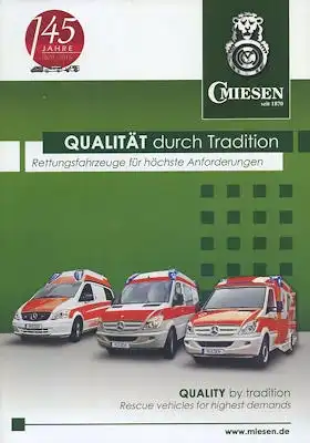 Mercedes-Benz Miesen Feuerwehrfahrzeuge Programm 2015