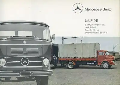 Mercedes-Benz L/LP 911 Prospekt 3.1965