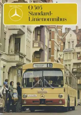 Mercedes-Benz O 305 Prospekt 3.1979