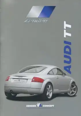 Audi Zender TT Prospekt 5.1999