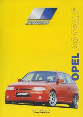 Opel Zender Astra F Prospekt 9.1999