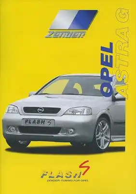 Opel Zender Astra G Prospekt 12.1998