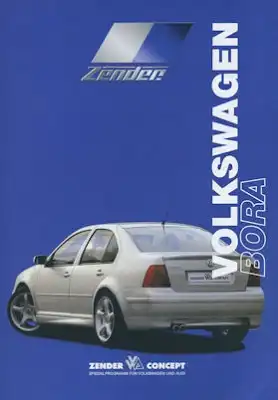 VW Zender Bora Prospekt 1.2000