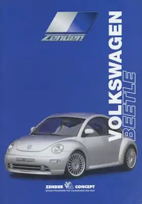 VW Zender New Beetle Prospekt 9.1999