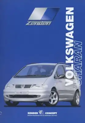 VW Zender Sharan Prospekt ca. 2000