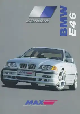 BMW Zender 3er E 46 Prospekt 12.1998