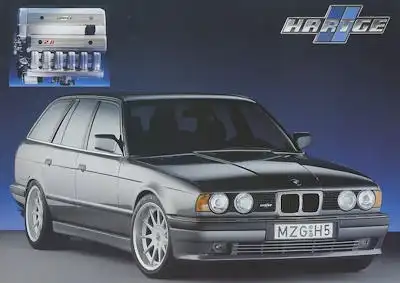 BMW Hartge 5er E 34 Prospekt 5.1992
