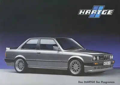 BMW Hartge 3er E 30 Prospekt 1991