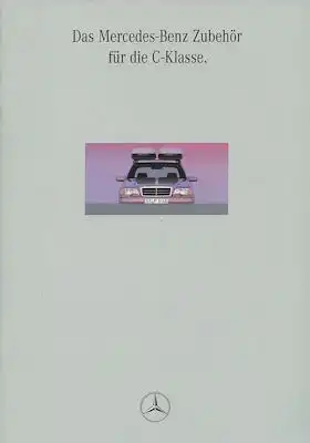 Mercedes-Benz C-Klasse Zubehör Prospekt 8.1993