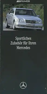 Mercedes-Benz AMG Zubehör Prospekt 7.1994