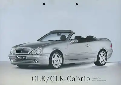 Mercedes-Benz Lorinser CLK Coupé / Cabrio Prospekt 2000