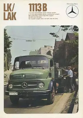 Mercedes-Benz LK/LAK 1113B Prospekt 2.1982 e