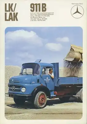 Mercedes-Benz LK/LAK 911B Prospekt 6.1973