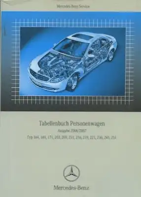 Mercedes-Benz Tabellenbuch 7.2006/2007