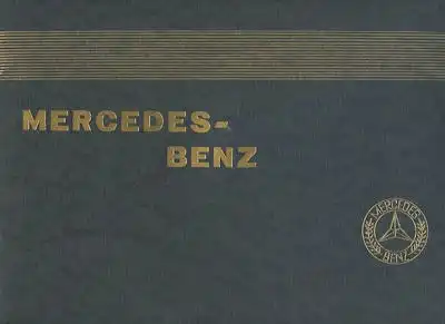 Mercedes-Benz Programm-Mappe ca. 1927