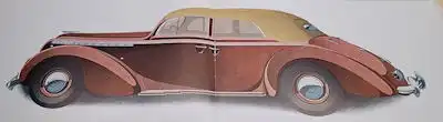 Opel Admiral Prospekt-Mappe ca. 1937