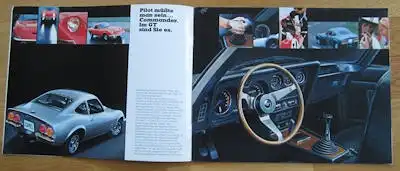 Opel GT Prospekt 9.1968