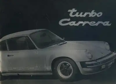 Porsche 911 Turbo Prospekt ca. 1975