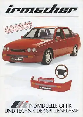 Opel Irmscher Programm ca. 1985