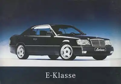 Mercedes-Benz Lorinser E-Klasse W 210 Prospekt ca. 1998