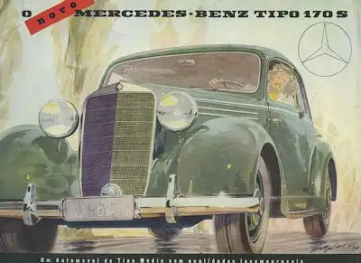 Mercedes-Benz 170 S Prospekt 3.1950 p