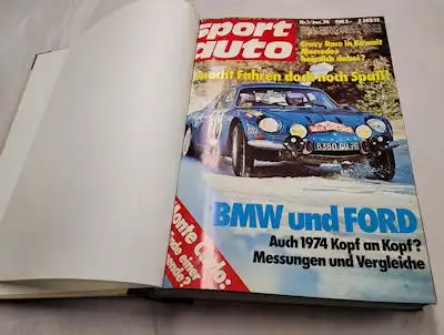 Sport Auto 1974 Heft 1-12