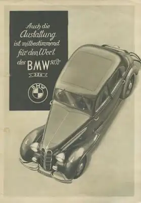 BMW 326 Prospekt 12.1936