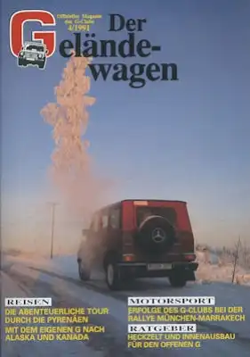 Mercedes-Benz Der Geländewagen 4.1991