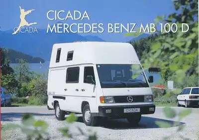 Mercedes-Benz MB 100 D Cicada Prospekt 1993
