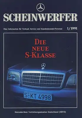 Mercedes-Benz Scheinwerfer 1.1991