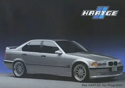 BMW Hartge 3er E 36 Prospekt 9.1991