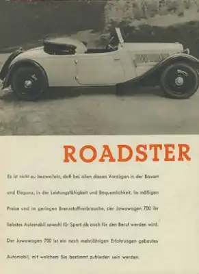 Jawa 700 Prospekt 1934