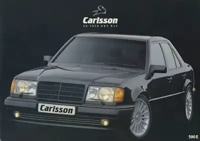 Mercedes-Benz Carlsson W 124 500 E Prospekt ca. 1994