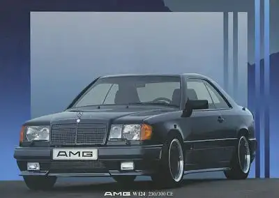 Mercedes-Benz AMG W 124 230-300 CE Prospekt 9.1987