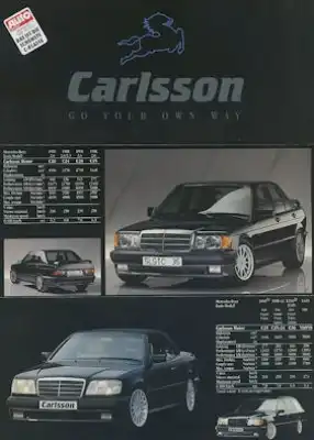 Mercedes-Benz Carlsson Programm ca. 1994