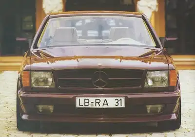 Mercedes-Benz AMG W 126 C Prospekt 1986/87