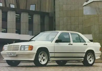 Mercedes-Benz AMG W 201 Prospekt 1986/87