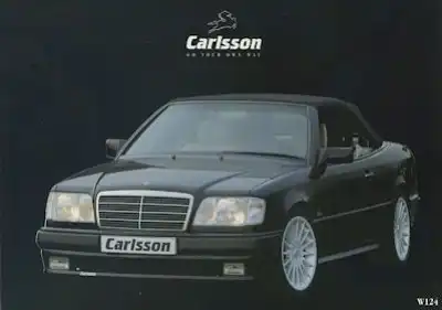 Mercedes-Benz Carlsson W 124 Prospekt ca. 1994