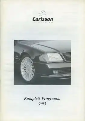 Mercedes-Benz Carlsson Programm 9.1993