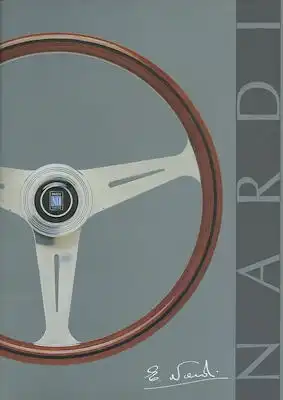 Nardi Lenkräder Prospekt ca. 1992