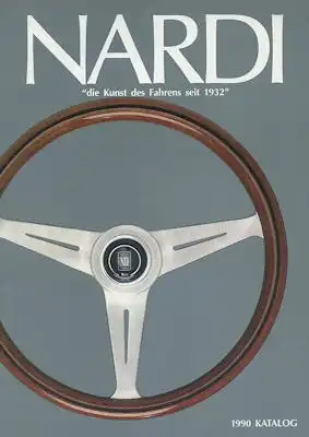 Nardi Lenkräder Prospekt 1990