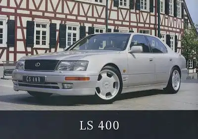 Lexus / ATG LS 400 Prospekt ca. 1995