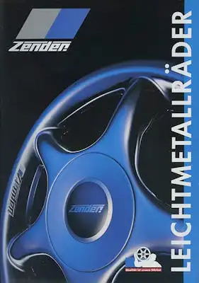 Zender Leichtmetallräder Programm 1995