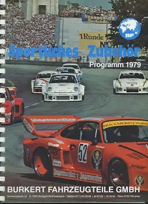 Burkert Fahrzeugteile GmbH Katalog 1979