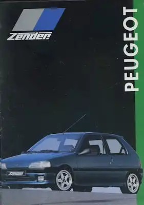 Peugeot Zender Programm 1995