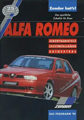 Alfa-Romeo Zender Programm 1994