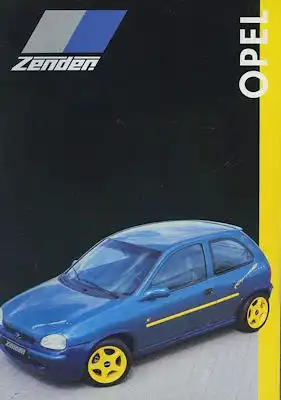 Opel Zender Programm 1995