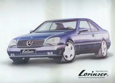 Mercedes-Benz Lorinser Mappe 1993