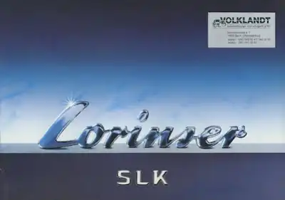 Mercedes-Benz Lorinser SLK R 170 Prospekt 1997
