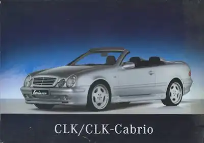 Mercedes-Benz Lorinser CLK / CLK Cabrio Prospekt 1998